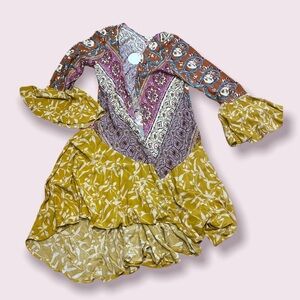 Umgee - Long floral bell sleeve kimono